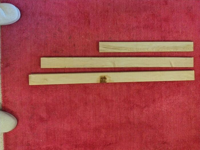 Vintage Raw Solid Maple Planks suitable for Guitar Neck Blanks