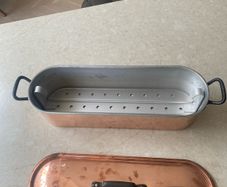 Decorative Copper Fish Poacher