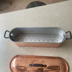 Decorative Copper Fish Poacher