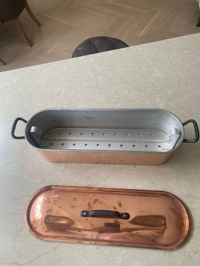 Decorative Copper Fish Poacher