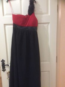 New one shoulder maxi dress