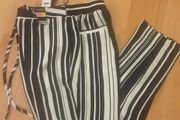 Trousers  ..  Casual Lightweight Stripped Joggers .. Size: Small .. (36 - 38 EU)