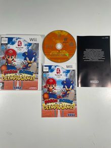 Sega Nintendo wii Mario sonic at the Olympics complete with box, manual and disc