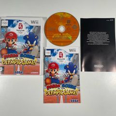 Sega Nintendo wii Mario sonic at the Olympics complete with box, manual and disc