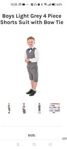 Boys short suit