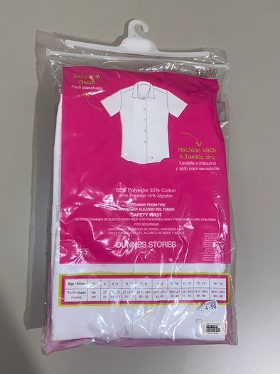 New school shirts (age 4)