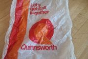 Vintage Quinsworth plastic bag