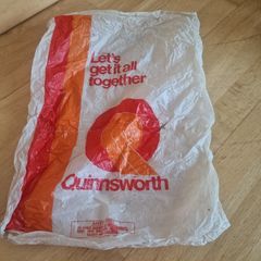 Vintage Quinsworth plastic bag