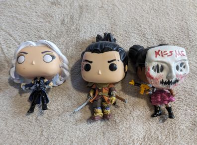 Funko Pop Games Vinyl Figure Sekiro, The Purge Freakbride, DC Comics Killer Frost