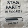 Stag party DIY iron on decal. Image 2