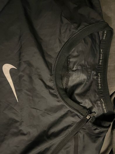 Nike Drill Top Pro Capsule White/black Tracksuit Training Tops Jacket Size Xl