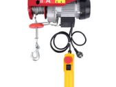 BRAND NEW 220v Electric Hoist Cable Winch Motor Rope Stroke Cable Hoist Winch Crane Lifting 200kg Load