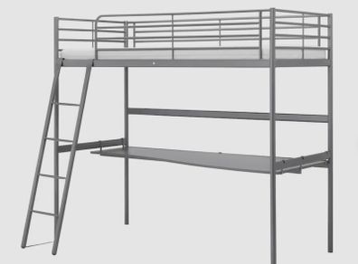 ikea desk with desk