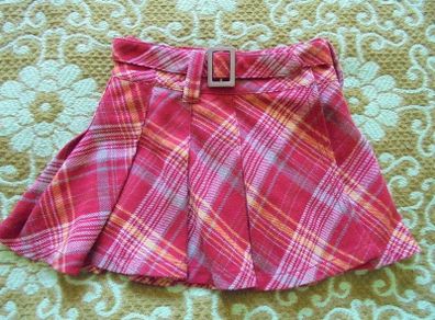 Next Girls Tartan Skirt,age 6