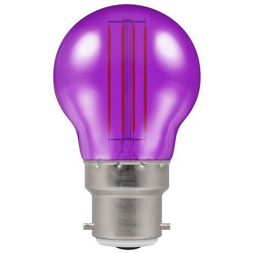 4w Led Bulb Filament Purple Bc Ip65