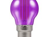 4w Led Bulb Filament Purple Bc Ip65