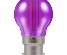 4w Led Bulb Filament Purple Bc Ip65