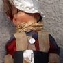 vintage collectable style roman doll Image 3