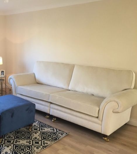 Cream couch