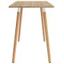 Dining Table Metal Kitchen Dinner - Free Delivery Nationwide Image 6