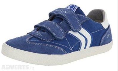 Geox Boys Jr Kiwi Boy A Low-Top J42A7A1022C4005 Avio 3 UK, 36 EU