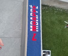 PSG Mbappe scarf