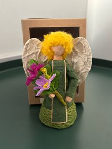 Handmade Gratitude Angel Figurine