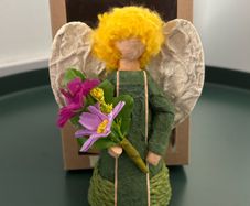 Handmade Gratitude Angel Figurine