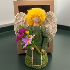 Handmade Gratitude Angel Figurine