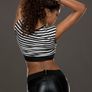 top stripe size m with padded shoulderd Image 4