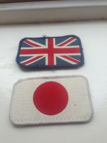 Collectible Patches Japan/ Uk