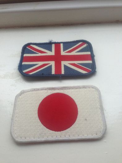 Collectible Patches Japan/ Uk