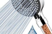 NEW SALE | Shower Head, High Pressure 5 Modes Filter Shower Head, Universal Hard Water Softener Shower Head with Extra Replaceable Accessories