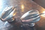 Silver Salt &amp; Pepper Shakers