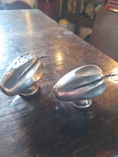 Silver Salt & Pepper Shakers