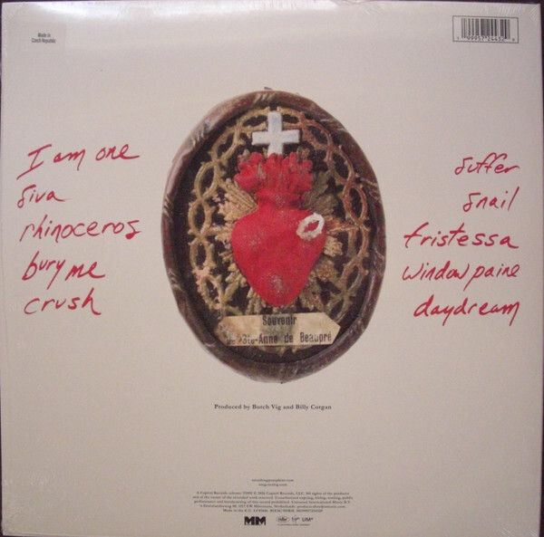 Smashing Pumpkins Gish Remaster Vinyl Splatter