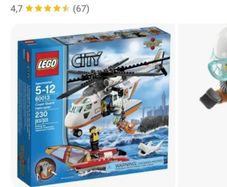 Lego 60013 Coast Guard Helicopter New Sealed 2013 Rare