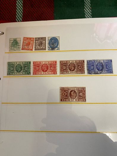 2 vintage stamp books