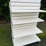 Shop Gondola Slatwall Shelving Bays With 8 Shelves Image 3