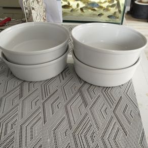 4xPorcelain bowls/dish