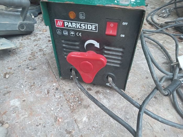 Parkside welder and welding rods