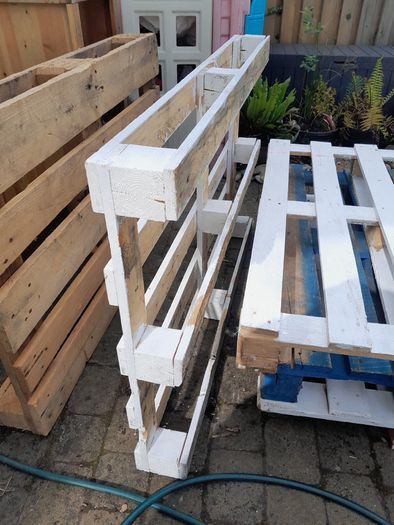 Wooden pallets 3e each 6 available might be used to build garden furniture etc