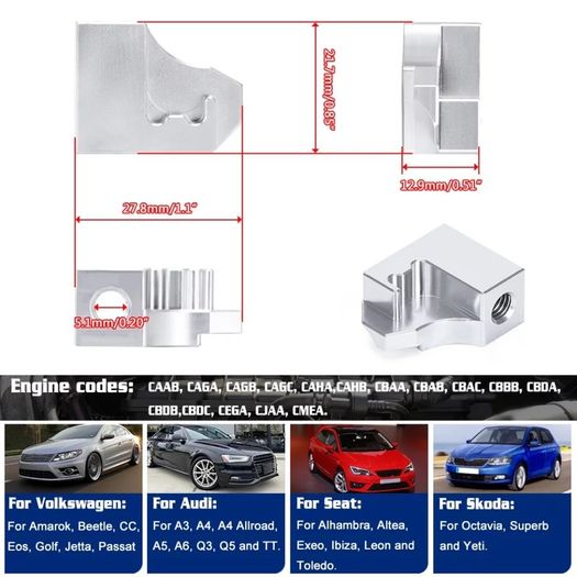 Intake Manifold P2015 Repair Bracket Holder Stand 03L129711AG For VW Audi Skoda Seat 2.0 TDI CR Accessories Ne