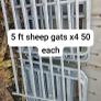 calf gates 8 4fts 4 five ft 4 x8 ft light gates and 8 ft hevey calf gates x8 price in pictures Image 2