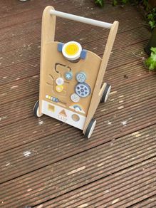 Personalised Wooden Activity Walker