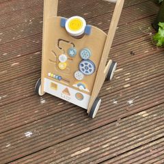 Personalised Wooden Activity Walker