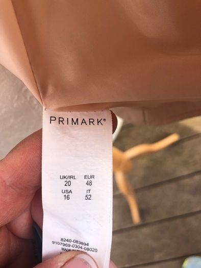 Blush Pleather Jacket Size 20