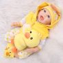 Reborn Baby Dolls 22 Inches 55 Cm That Looks Real Life Babies Realistic Toddler Girl Newborn Soft Vinyl Silicone Doll Birthday Gift Toys (FREE POSTAGE) Image 3