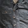 Selected Denim Workwear jacket Image 4