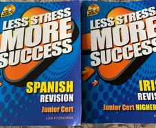 Less stress more success Irish & Spanish books